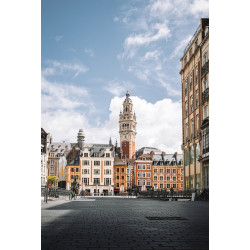 Tableau mural place du Général de Gaulle Lille