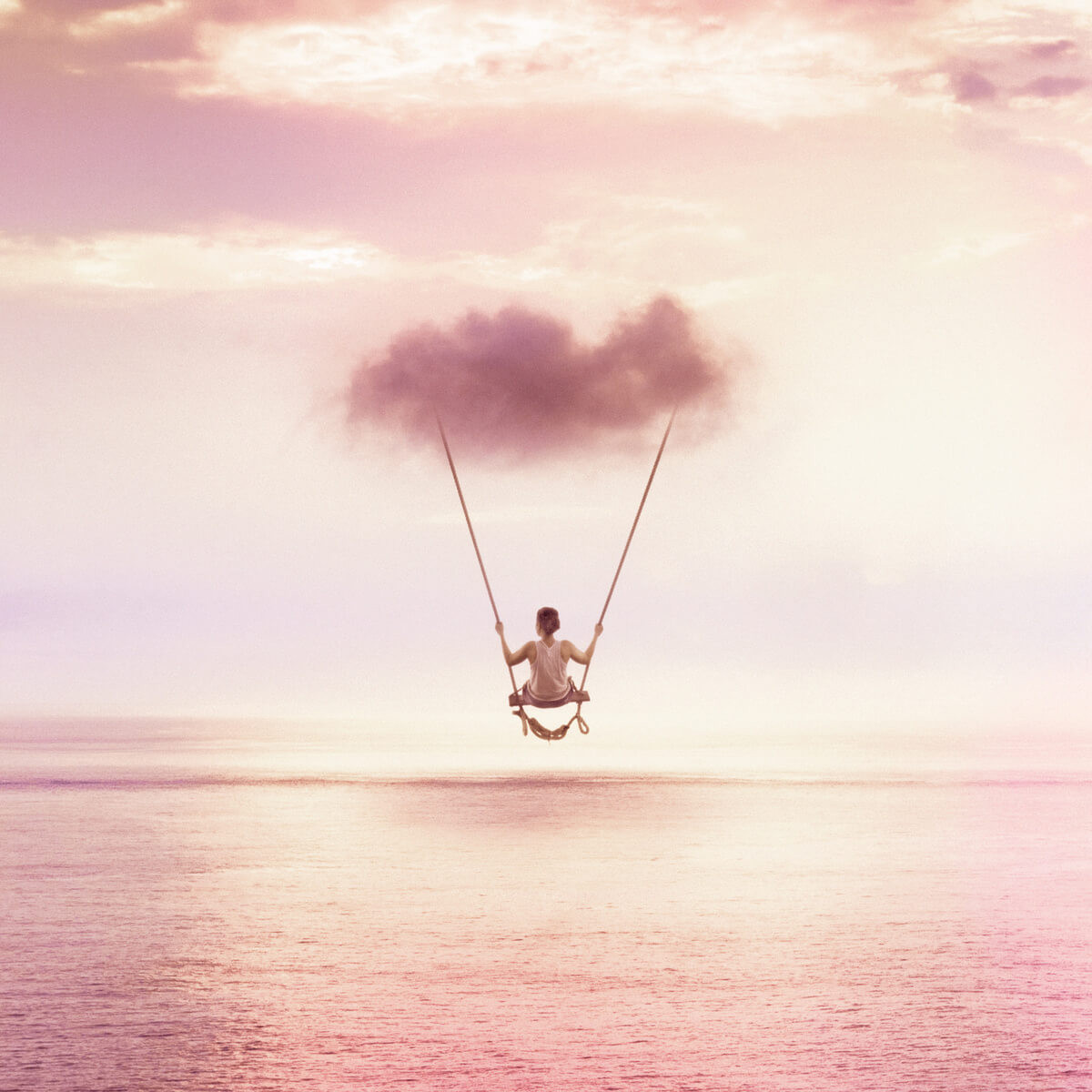 Tableau mural cloud swing