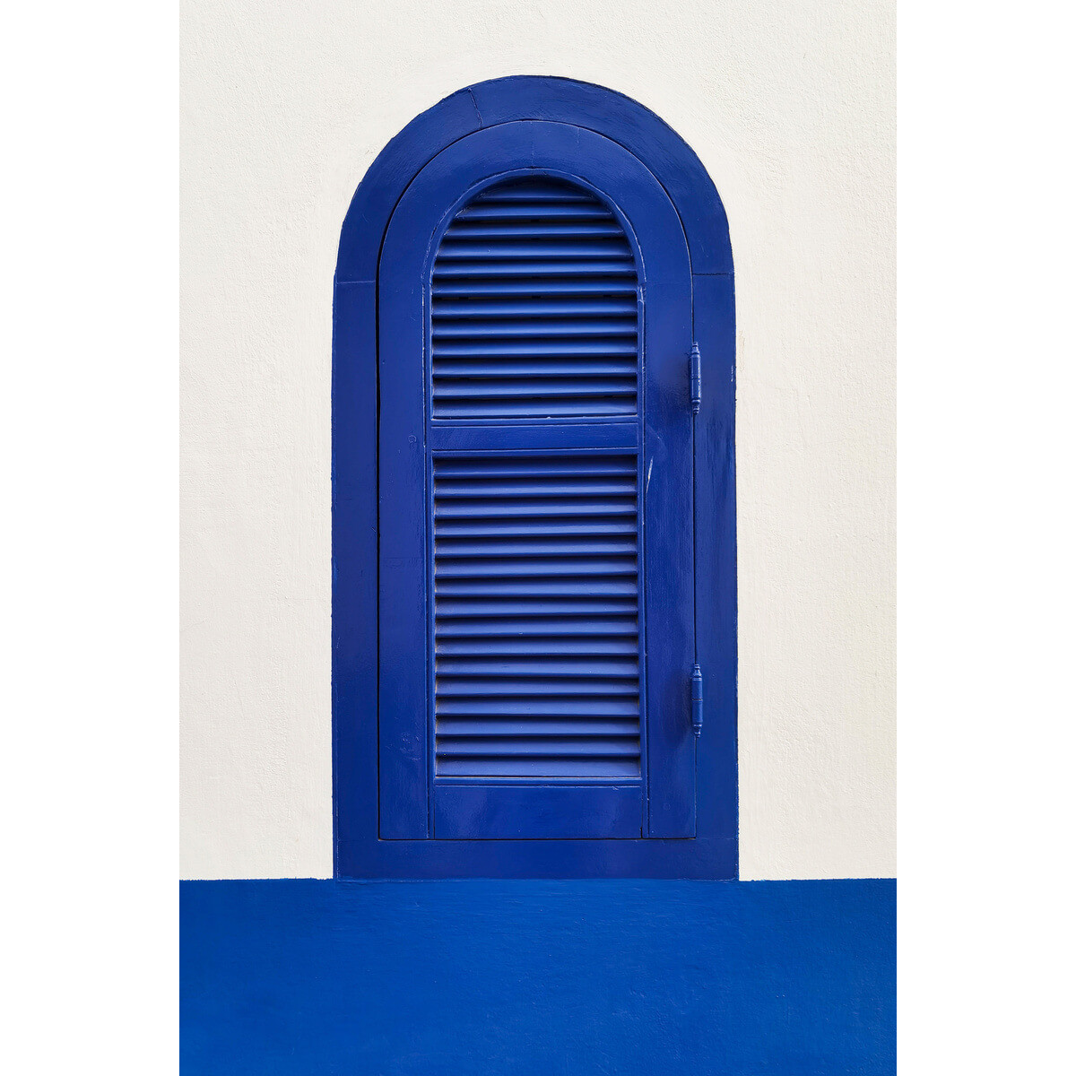 Tableau mural porte bleue Tableau mural porte bleue