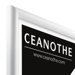 Cadre photo Essentiel exposition blanc 40x50 cm angle