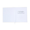 Livre d'or éclat 80 pages ouvert
