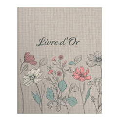 Livre d'or éclat 80 pages face