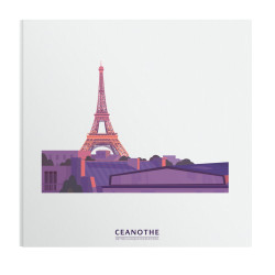 Album photos pochettes illustration voyage 200 photos 11,5x15 cm dos