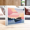 Album photos traditionnel illustration sur l'eau 120 photos 11,5x15 cm ambiance