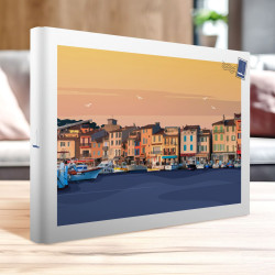 Album photos traditionnel illustration sérénité 180 photos 10x15 cm biais