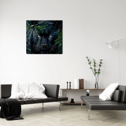 Tableau mural panthère ambiance