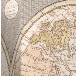Album photo pochettes Map Monde 200 photos 11,5x15 coté