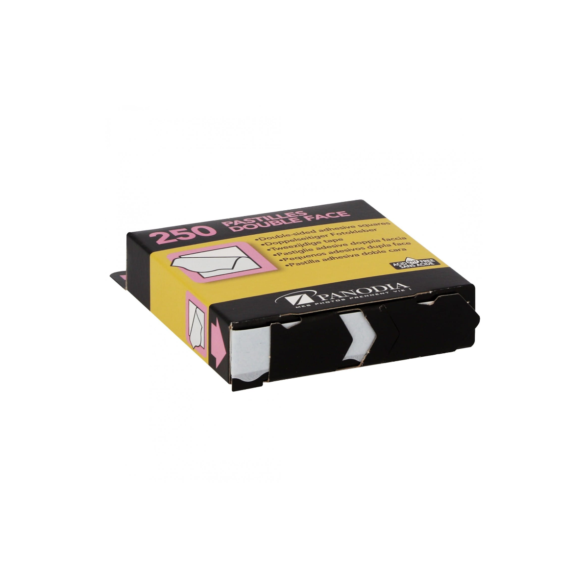Pastilles Adhésives Double Face Rayher - 200 Pièces, 10x10mm, Transparentes Pour Loisirs Créatifs
