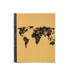 Album photo pochettes Optimo Planisphère 100 photos face