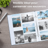 Recharge de 10 feuillets pochettes pour 100 photos 11,5x15 ou 10x15 ambiance