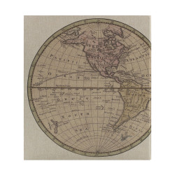 Album photo traditionnel Map Monde dos