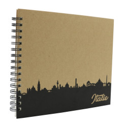 Album photo traditionnel voyage en Italie 120 photos 10x15 cm biais