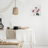 Tableau mural roses 30x30 cm ambiance
