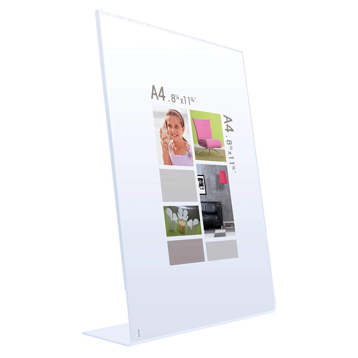 Cadre photo chevalet Cristal Joe 21x29,7 cm bais Cadre photo chevalet Cristal Joe 21x29,7 cm bais
