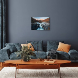 Tableau mural évasion naturelle 30x45 cm
