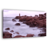 Tableau sur toile brume île Bretonne 45x65 cm