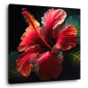 Tableau mural hibiscus