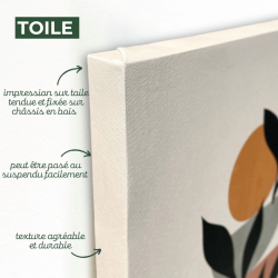 Tableau sur toile détails angle