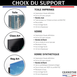 Tableau mural mer du nord | Photoexpression