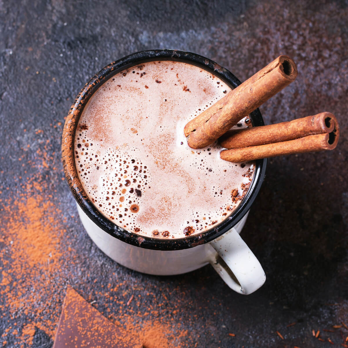 Tableau mural chocolat chaud Tableau mural chocolat chaud