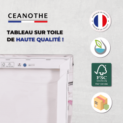 Tableau mural chat gothique