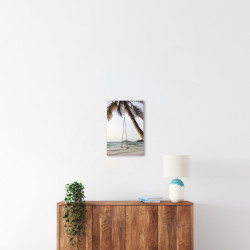 Tableau mural balançoire 30x45 cm mise en ambiance