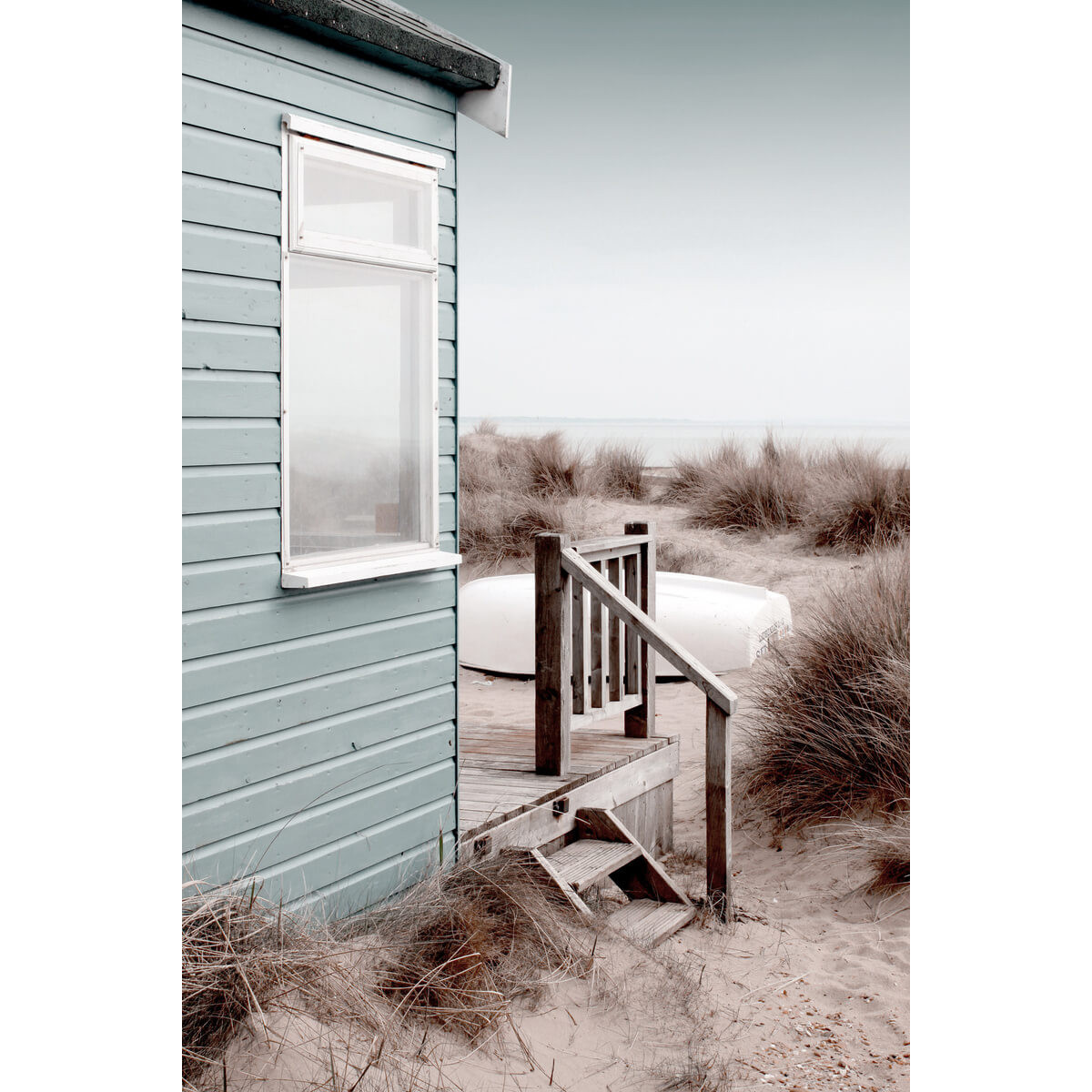 Tableau mural cabane sur plage Tableau mural cabane sur plage