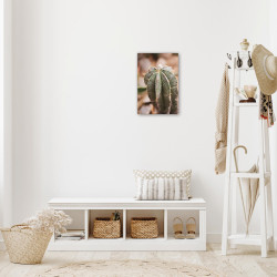 Tableau mural cactus bohême 30x45 cm