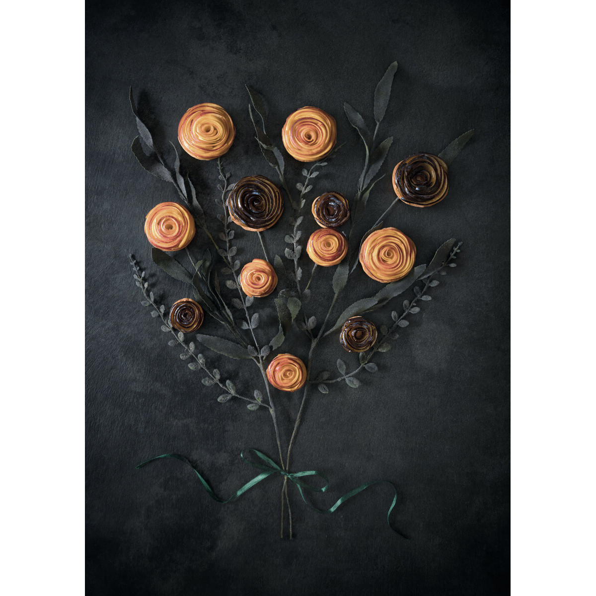 Tableau mural fleurs noirs Tableau mural fleurs noirs