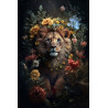 Tableau mural jeune lion