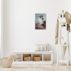 Tableau mural moulin 30x45 cm