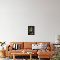 Tableau mural sous bois 30x45 cm