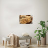 Tableau mural blé 30x45 cm