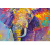 Tableau mural éléphant