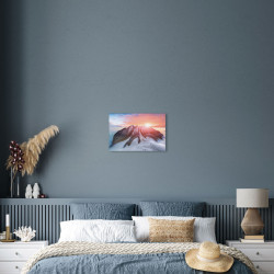 Tableau mural plage d'Anse 30x45 cm
