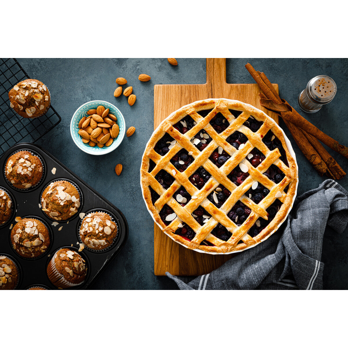Tableau mural tarte sucrée Tableau mural tarte sucrée