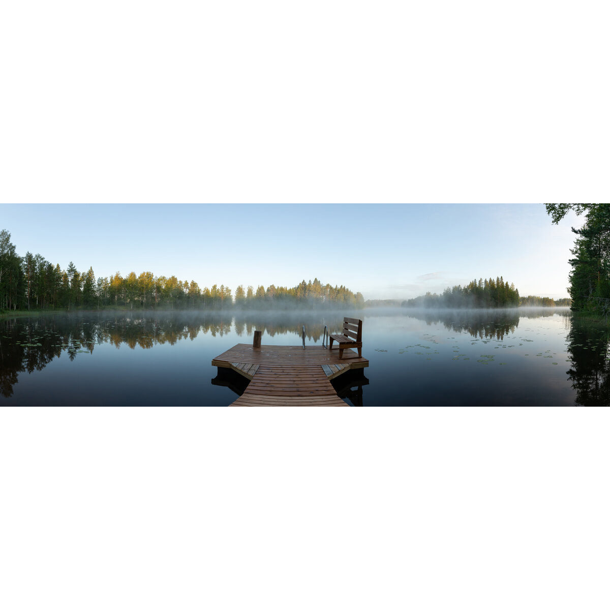 Tableau sur toile matin brumeux Tableau sur toile matin brumeux