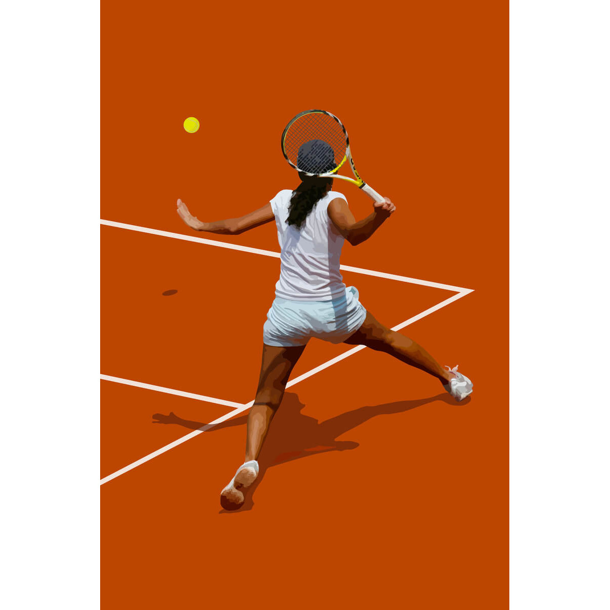 Tableau sur toile tennis Tableau sur toile tennis