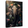 Tableau mural éléphant assis