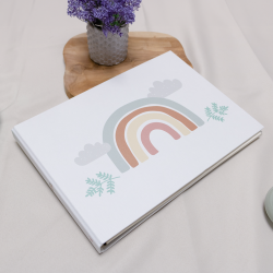 Album photo traditionnel arc en ciel 180 photos 10x15 cm biais
