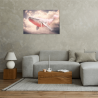 Tableau mural baleine rose | Photoexpression
