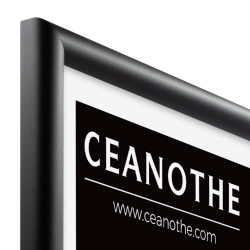 Cadre photo Essentiel exposition noir 40x60 cm angle