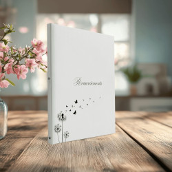 Livre d'or Remerciements Souvenirs 80 pages ambiance