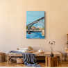 tableau sur toile illustration Ponte do Porto 45 x 65 cm en ambiance