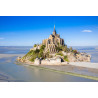Tableau mural Ciel bleu Mont St-Michel