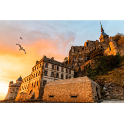 Tableau mural Soleil couchant