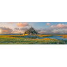 Tableau sur toile Paysage Mont Saint-Michel 45x135 cm