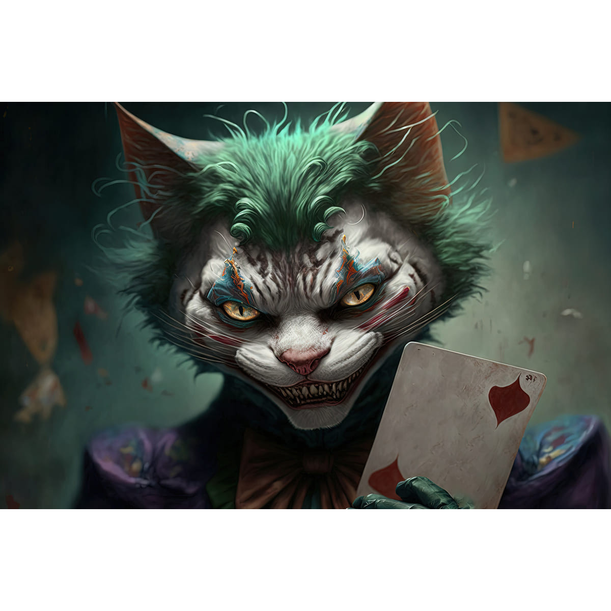 Tableau mural Chat Joker