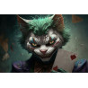 Tableau mural Chat Joker
