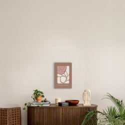 Tableau mural Neutral Floral ambiance